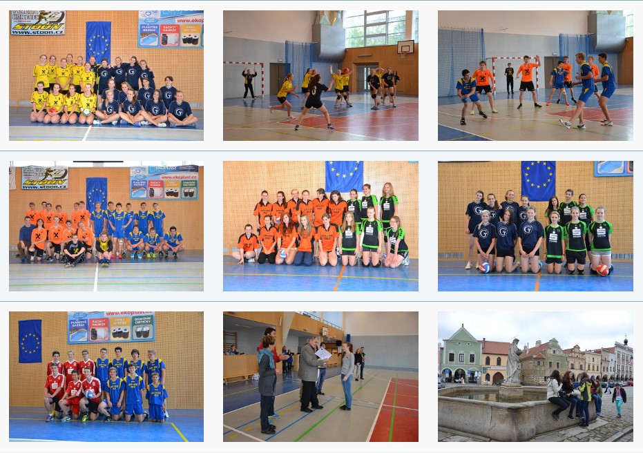 Návštěva studentů a učitelů Gymnázia Waidhofen na GOB a SOŠ Telč