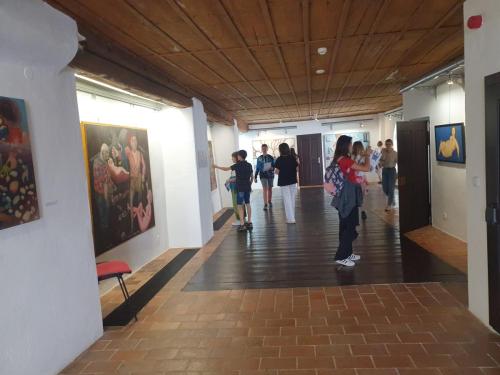Studenti výtvarné výchovy zahájili výuku v galerii (2)