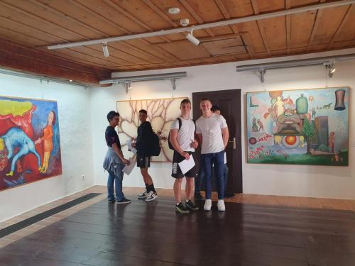 Studenti výtvarné výchovy zahájili výuku v galerii (3)