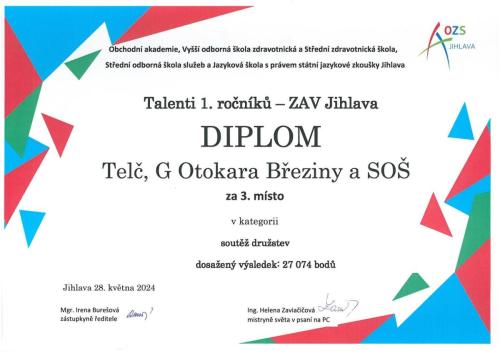 Talenti 1. ročníků (3)